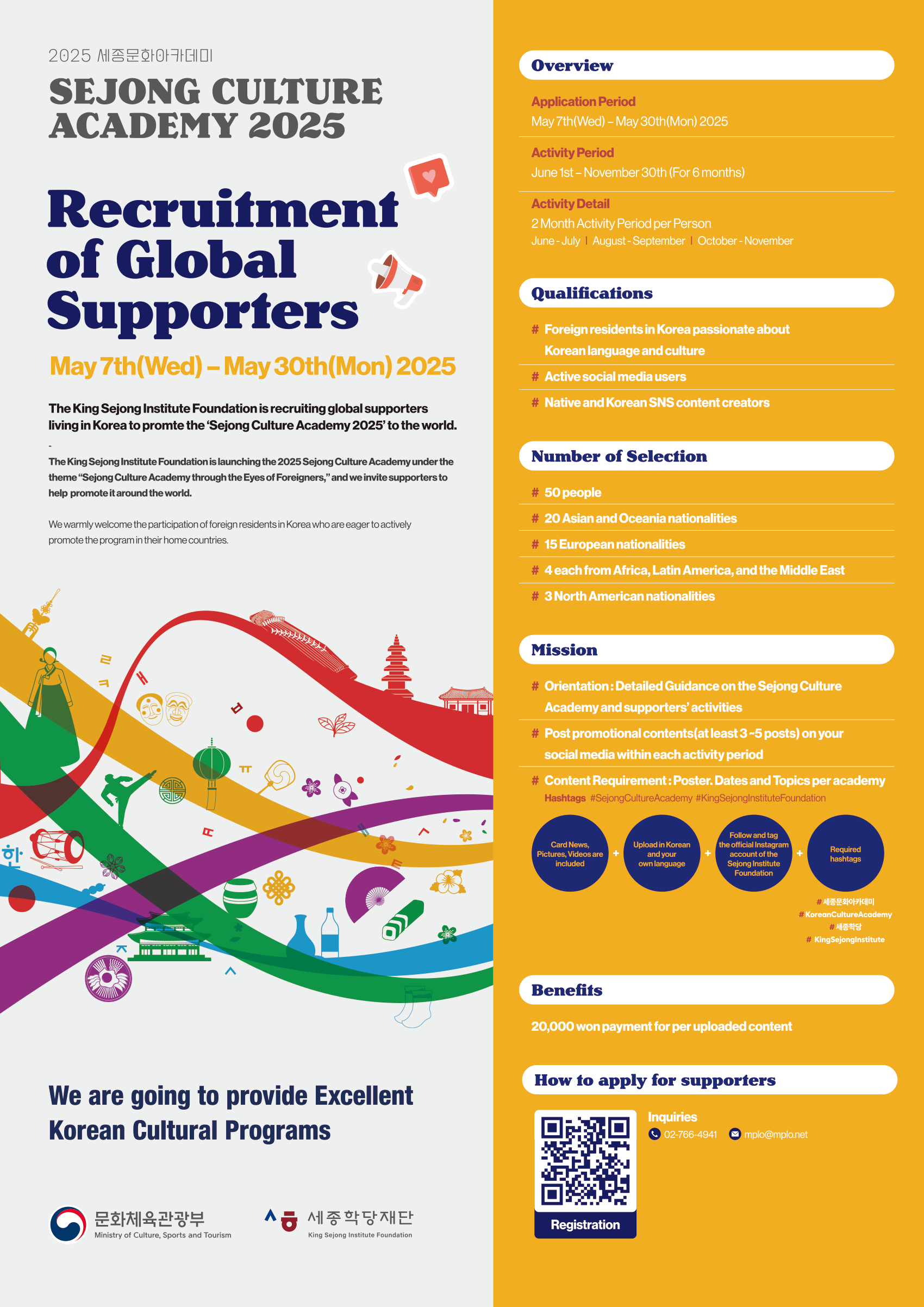 Recruitment of Supporters